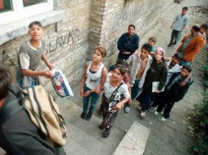 Roma-Jugendliche in Serbien (Foto: Novosti)